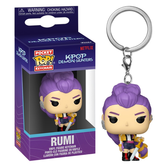 Funko Pocket POP Keychain Animation KPop Demon Hunters Rumi